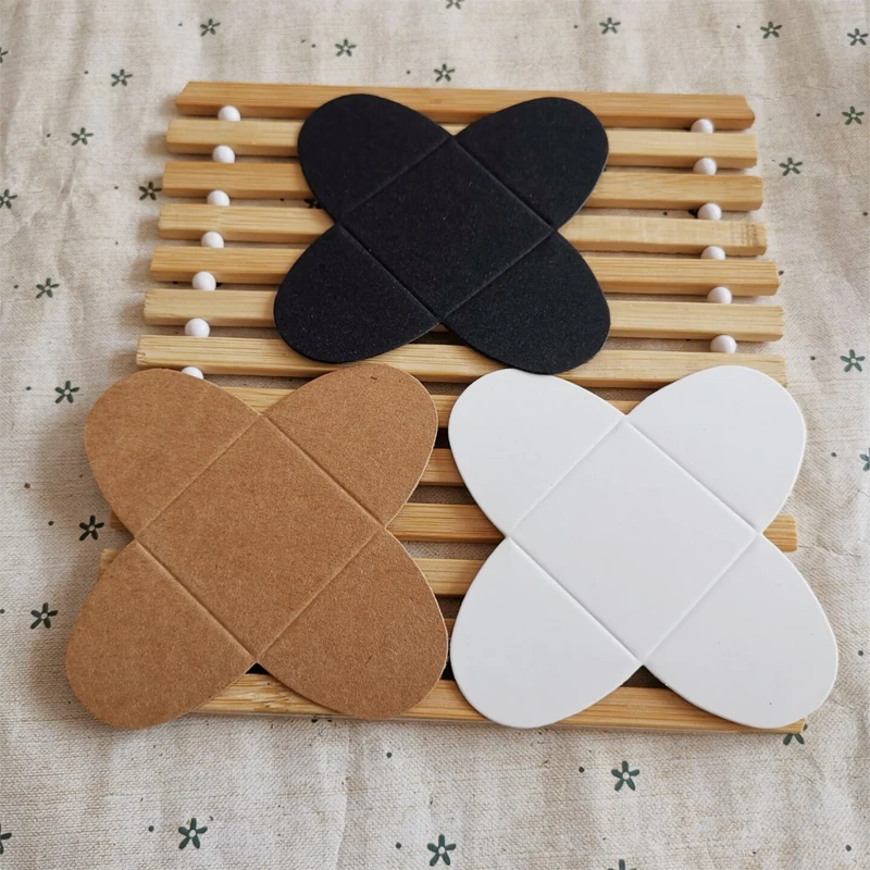 Kraftpapier Schokoladenabstandshalter Schokolade Süßigkeiten Tablett Papier Dessert Schokoladenbasis Backpaket für Ferrero-Schokolade – Detail 3