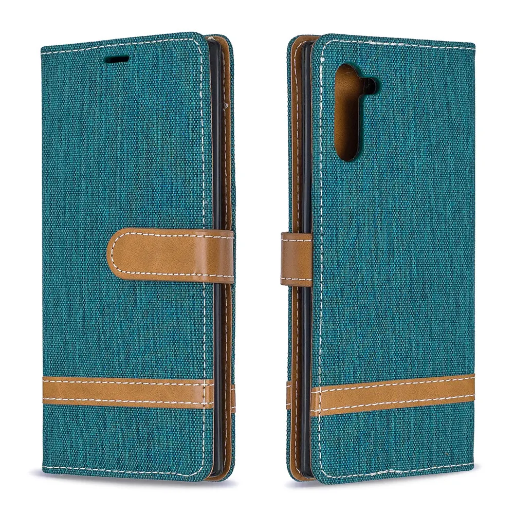 Чехол-книжка в виде ракушки для samsung Galaxy S10e S10 S9 S8 J4 J6 плюс J2 Pro Note 8 9 10 Pro J3 J5 Роскошные льняная ткань