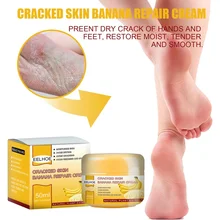 1 Box 50ml Natural Banana Oil Anti-Drying Crack Foot Cream Heel Cracked Repair Cream Removal Dead Skin Hand Feet Care