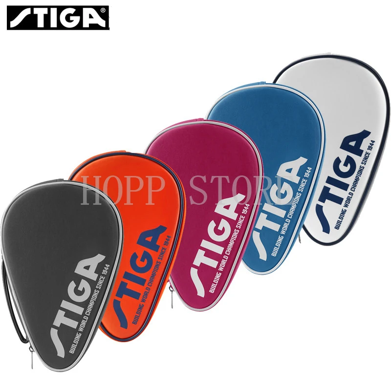 Description Picture 3 of itemSTIGA Table Tennis Rackets Bag New Double Layer Square Round Training Professional Balde Bat Paddle STIGA Racket Ping Pong Case