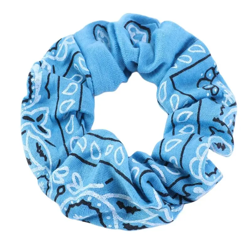 Soft Hair Scrunchies Cotton Elastic Hair Band Women Girls Ponytail Holder Accessories for Women