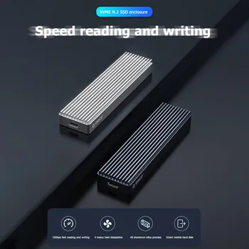 

Multi-function Hot Sale Hard Disk Box M.2 SSD Hard Disk for NVME PCIE USB C Hard Drive Enclosure with Type C to C