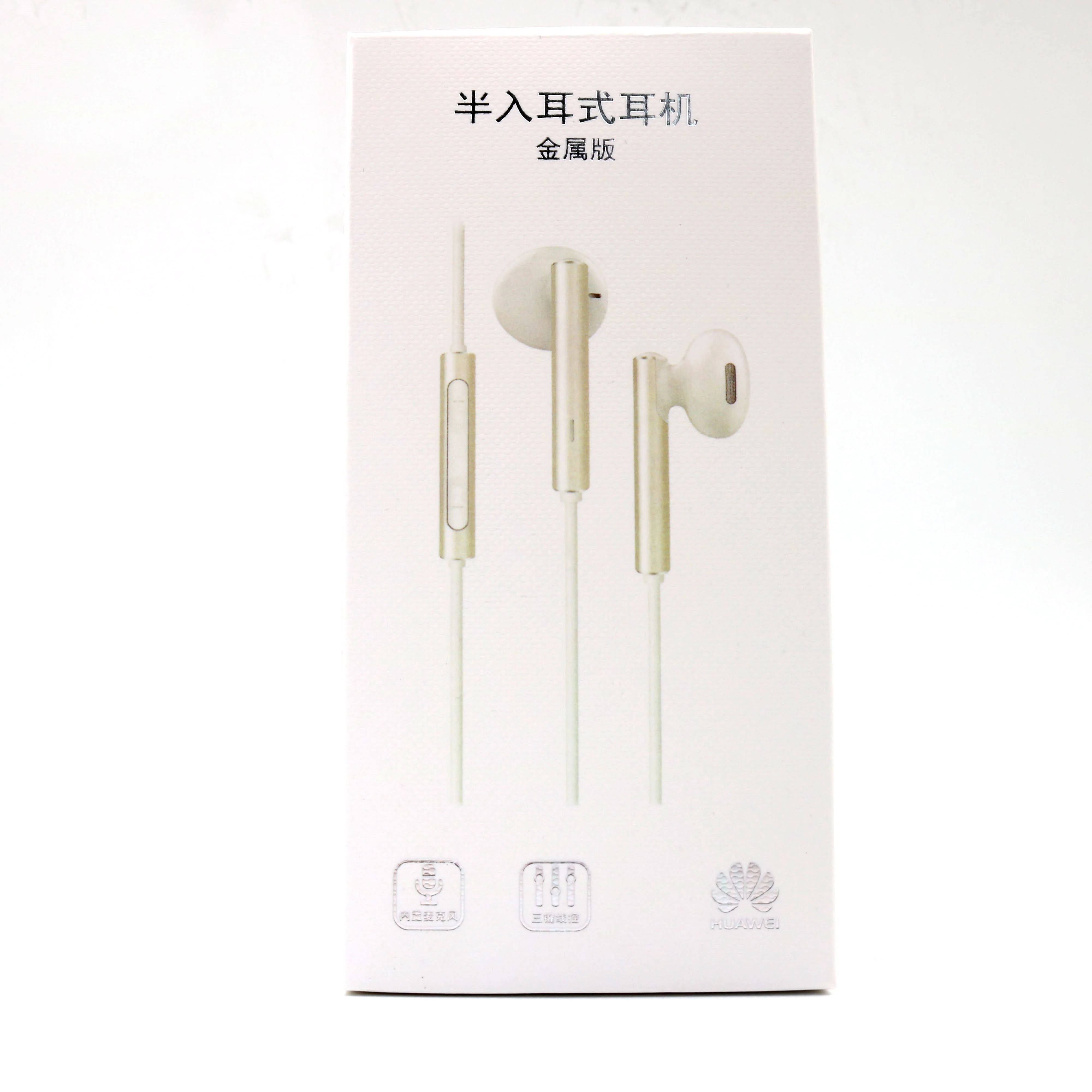 With packing Huawei am116 наушники микрофон 3,5 мм игровая гарнитура для P8 P9 P10 P20 Pro Коврики, 7, 8, 9, 10, 20 Pro 20x Honor 7 8 V8 - Цвет: With packing