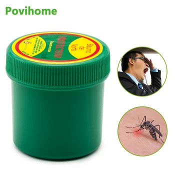 

1pcs Thailand Cool Oil Original Green Herbal Ointment Cold Headache Dizziness Muscle Rub Aches Pain Relieving Cream P0038