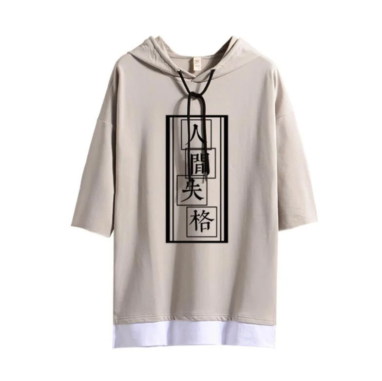 shirt 1 AnimeTai Zai-zhi's Disqualification in the Worl Осаму дадзай больше не человеческая Одежда Косплей Костюм Bungou бродячие собаки Толстовка - Цвет: shirt 1