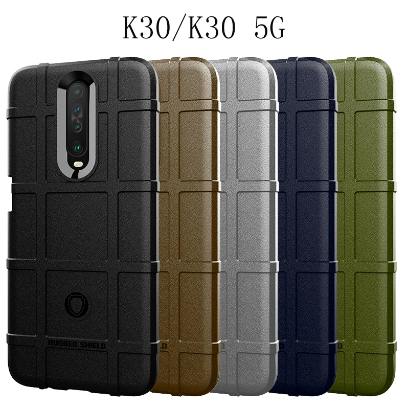 Для Xiaomi Redmi K30 5G чехол матовый защитный ТПУ мягкий полный Чехол из углеродного