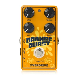2022 New Caline CP-18 Orange Burst Overdrive Guitar Effect Pedal True Bypass Design Electric Guitar Parts & Accessories