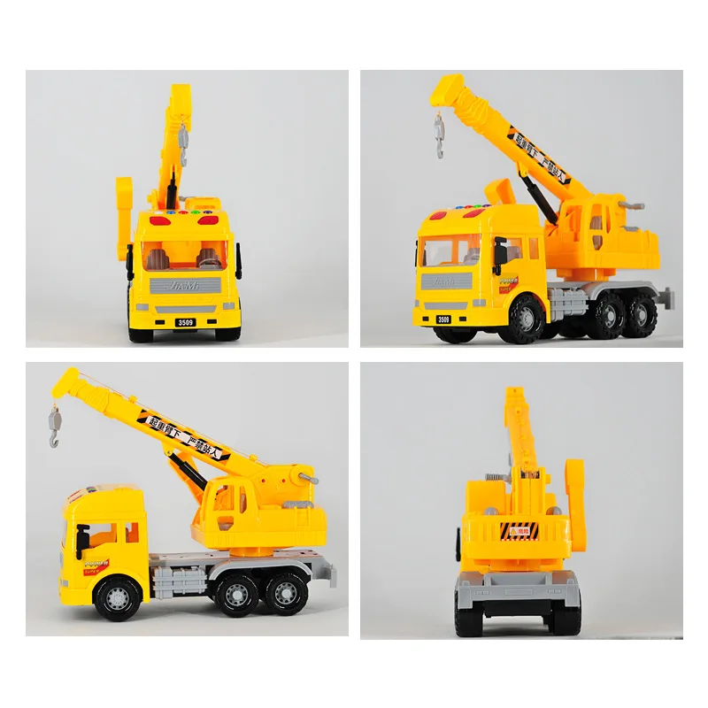 

Model Children Inertia Boom Toy Car with Story Poetry Music CHILDREN'S Toy Engineering Model Car