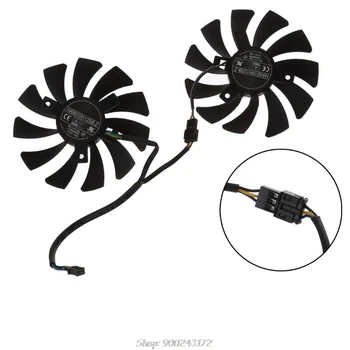 

2Pcs/set HA9010H12SB-Z 12V 0.57A 3500 Rpm Hole Distance 40mm Graphics Card Cooling Fan for MSI GTX960 N04 20 Dropship