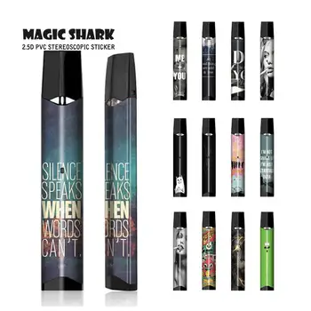 

Magic Shark Ultra Thin Stereo Lion Painting Sexy Julie PVC Case Cover Sticker Film Skin for Smok Infinix