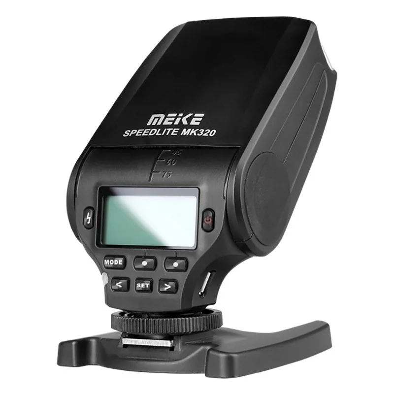 Вспышка Meike MK320-F для камеры мини-Вспышка TTL Fuji вспышки с ЖК-дисплеем USB-зарядка