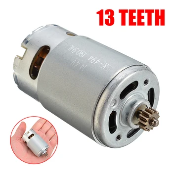 

RS550 Motor 13 Teeth 14.4V Gear Replacement Motor for Cordless Charge Drill Screwdriver GSR14.4-2-LI PSR14.4LI-2 PSB1440LI-2