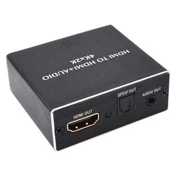 

HDMI o Splitter o Sync Separation Converter 5.1 Optical Fiber o Splitter 4Kx2K (PASS/2CH/5.1CH)