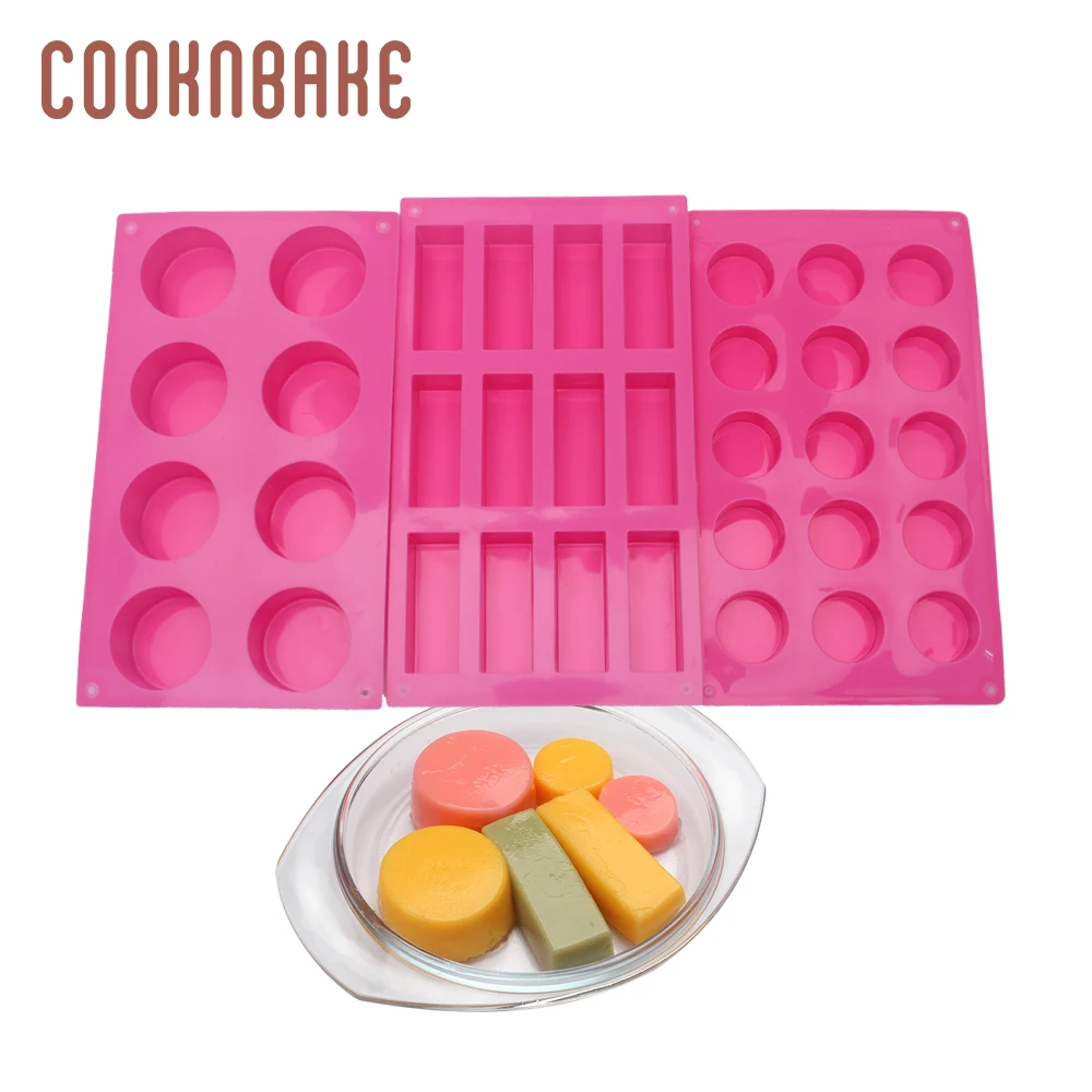 COOKNBAKE силиконовая форма для мыла торт оборудование для выпечки 3 шт./компл. пудинг хлеб наборы для десерта ручной работы мыльная форма для поделок муссовый торт