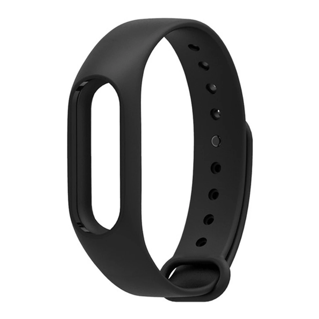 Силиконовый браслет на запястье для Xiaomi mi 2 ремешка для браслета mi band 2 спортивные наручные часы Смарт-браслет Сменный ремень - Цвет ремешка: black