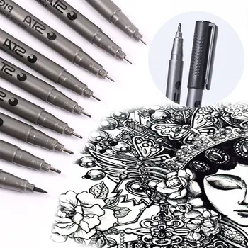 

Drawing Needle pen Painting Waterproof Pen Point Tubular Drawing Marker pens Sketching Pen Hook Line Pen Art Markers Liner Pen