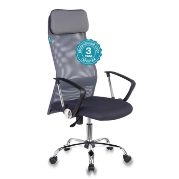 

Executive Chair bureaucrat kb-6n, on wheels, mesh, gray, (kb-6n/SL/DG/tw-12)