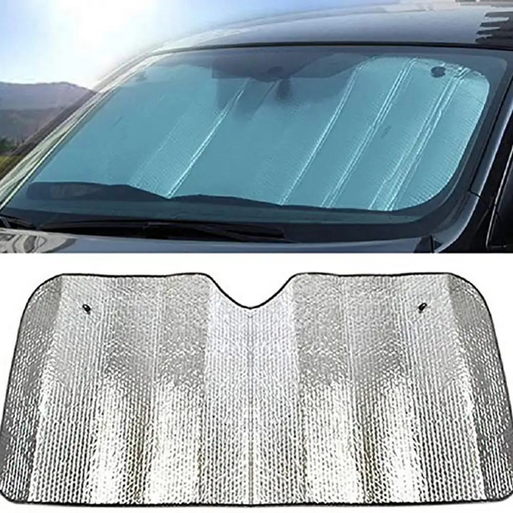 Car Windscreen Sunshade High Quality Windshield Snow Sun Shade Cover Protector Laser Thicken Uv Shield Visor | Автомобили и