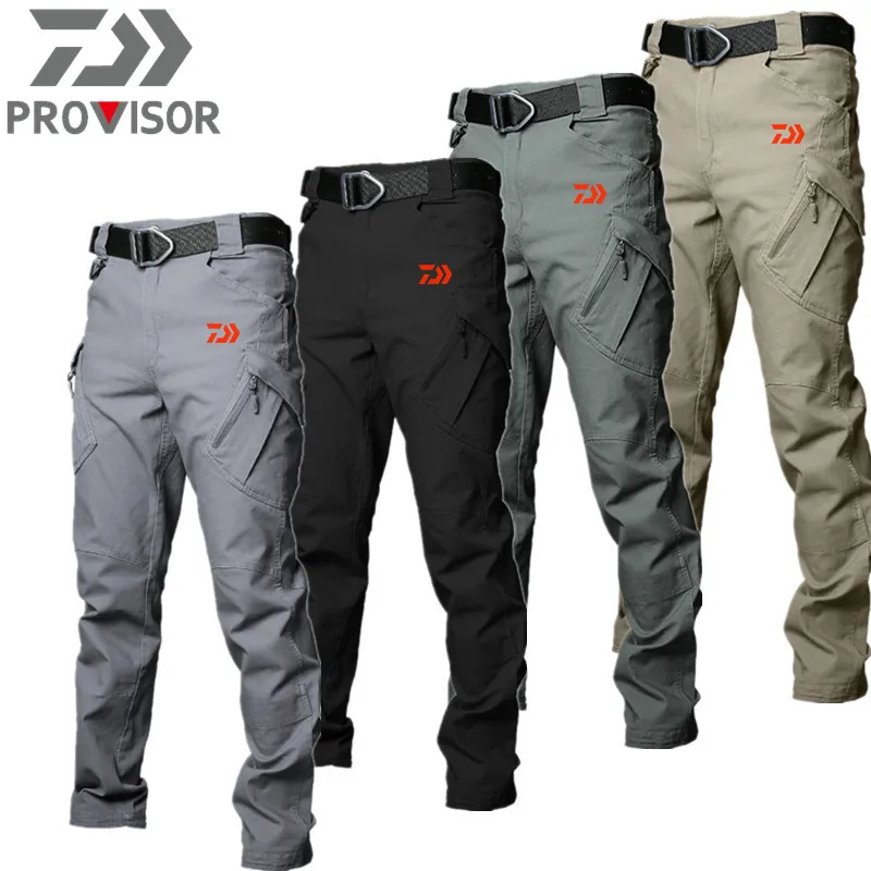Fishing Pants Waterproof Breathable Pants Men Camouflage Clothes