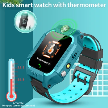 

Ottwn W02 Children Smart watch LBS Tracker SOS Call Anti Lost Baby Watch Phone smart watch thermometer Watch for Kids Boy girls