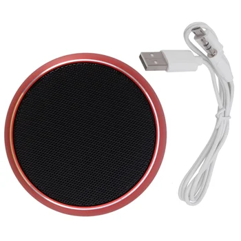

Bluetooth Speaker Portable Subwoofer Mobile Phone Speaker Computer Speaker Receipt Voice Broadcaster-Red