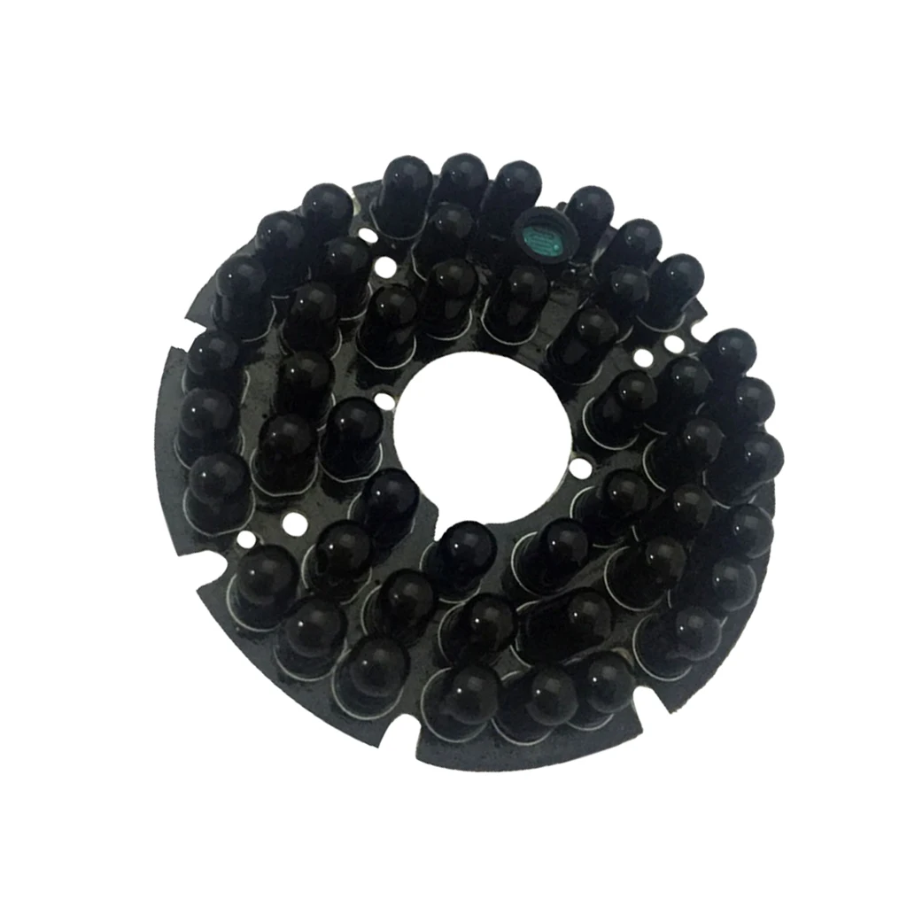 Infrared 48 IR LED Light Board for CCTV Security Cameras 940nm Night vision Diameter 60mm/2.36inch