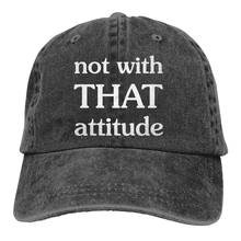 Не с тем, что отношение Casquette черный унисекс Мужские Женские деним Strapback бейсболка Регулируемая Гольф папа шляпа