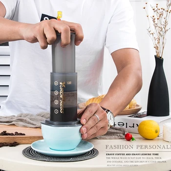 

Portable American coffee pot coffee filter pressure pot method pressure pot hand pressure coffee machine coffee tool