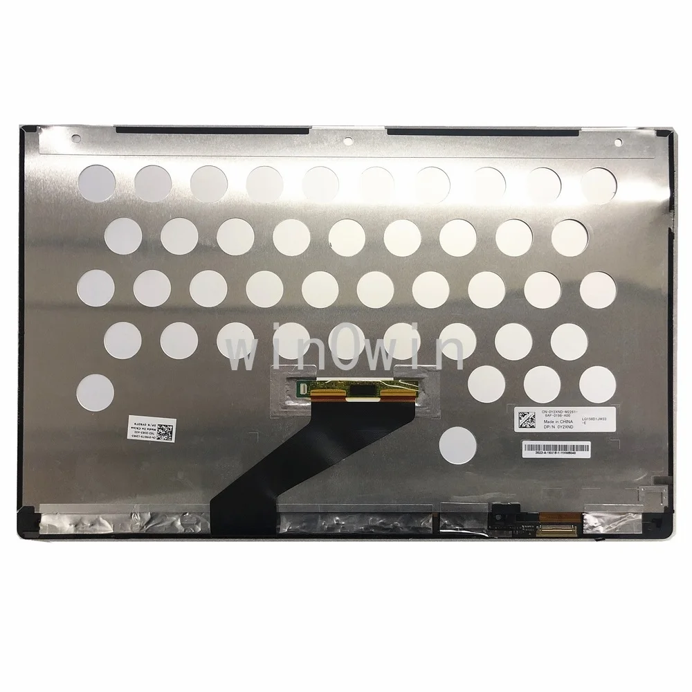 ЖК-дисплей для DELL 9550 9560 M5510 DP/N:0Y2XND LQ156D1JW33 LQ156D1JW33-E 4K светодиодный сенсорный экран