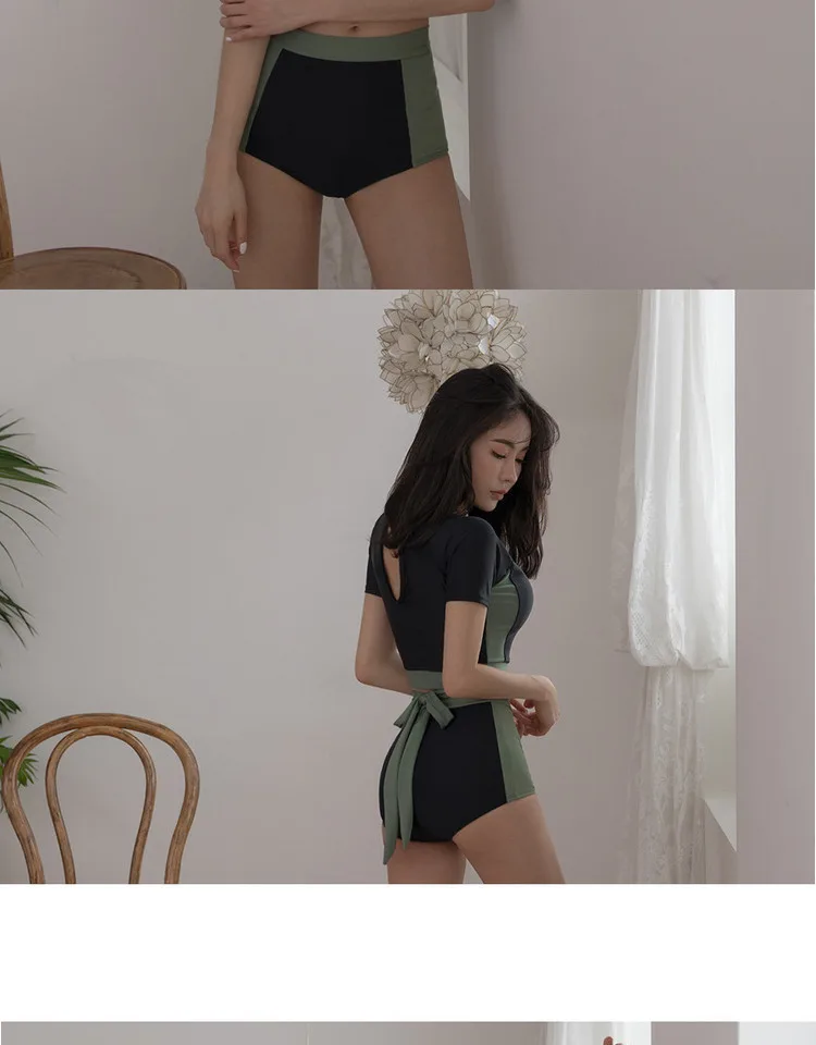 Купальники для женщин купальник с длинным рукавом для девочек Rash Guard Windsurf короткие с высокой талией женский животный спандекс Rash Guard для женщин