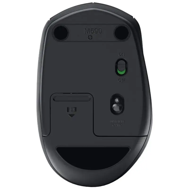 Беспроводная Bluetooth мышь lotech M590, оптическая беззвучная мышка, двойной режим, нано приемник, домашняя офисная мышь для ПК, компьютера, Newst