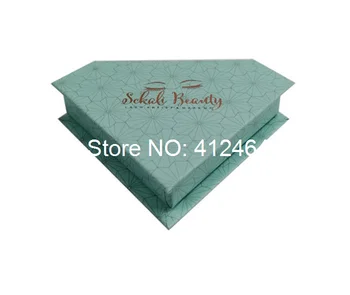 

Cheap private brand eyelash box personalized vacuum eyelash box