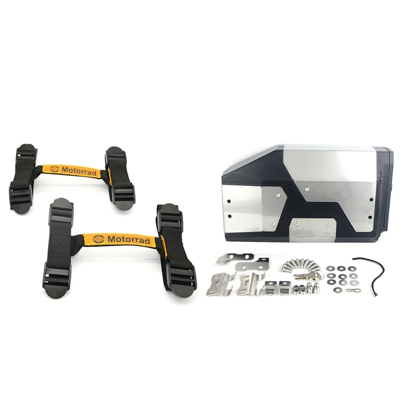 

2 Set Motorcycle Accessories Fit for BMW R1200Gs LC Adventure: 1 Set Side Handle for Aluminum Alloy Side Box & 1 Set 4.2 Liters