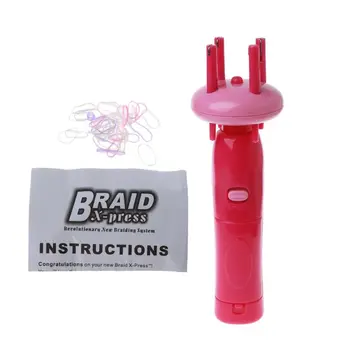 

Easy Braids Bracelet Weaving Jewelry Tools Automatic Quick Twist Braider Machine