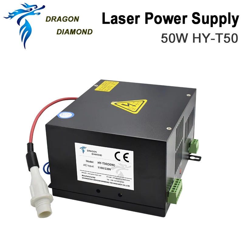 DRAGON DIAMOND 50W CO2 лазерный блок питания для женской серии|supply port|supplies mosaicsuppli |