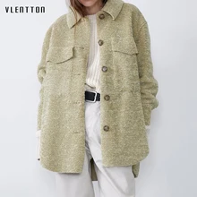 Осенне-зимнее теплое мягкое длинное пальто из искусственного меха, женское однобортное пальто, Повседневная Свободная Двусторонняя Меховая куртка, женская верхняя одежда