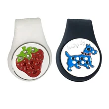 Маркер для мяча для гольфа со стандартным зажимом для шляпы для ваших друзей, легко помещается на любые ремни и карманы для крышек-различные цвета