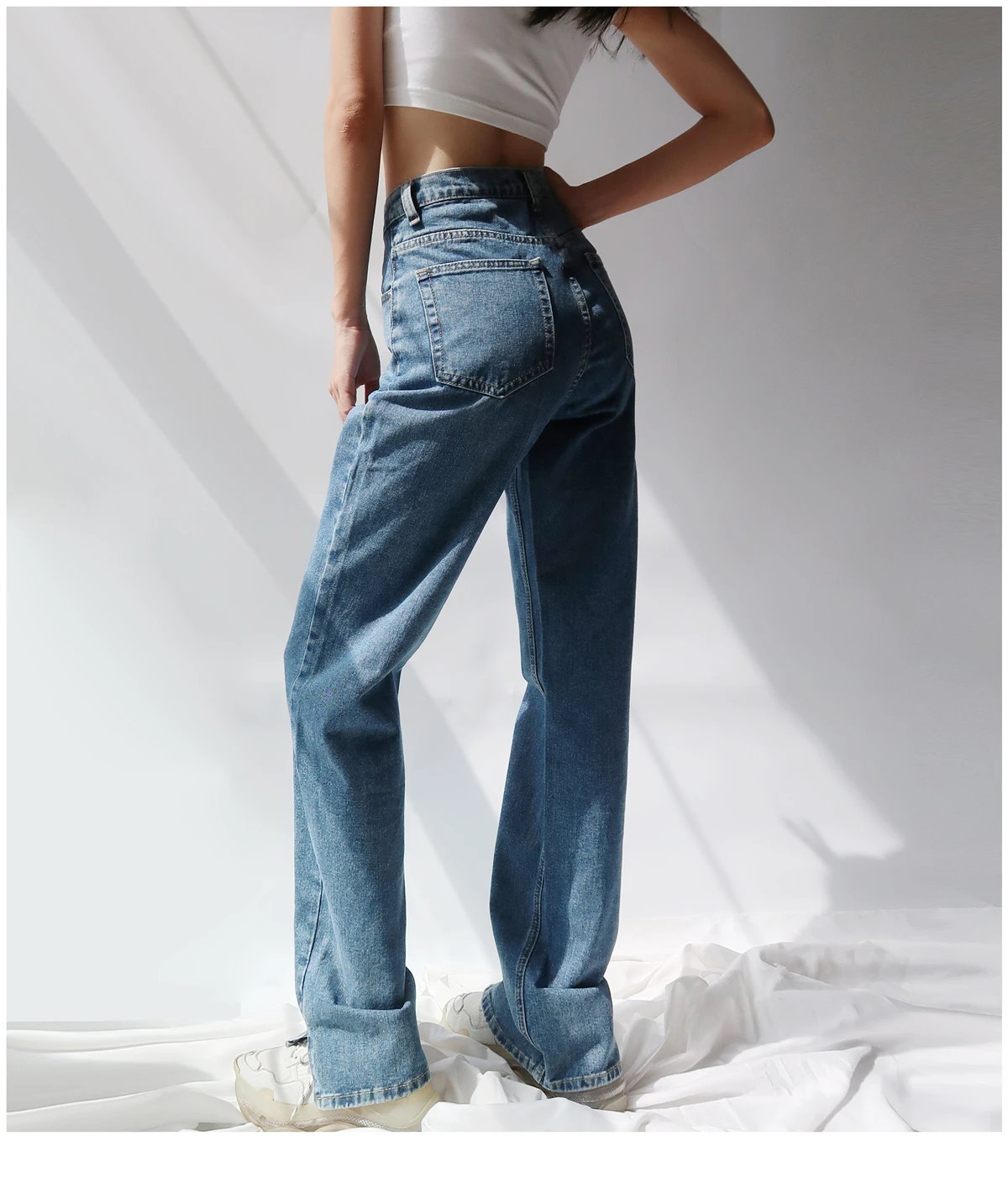 Syiwidii Pakaian Jeans Berpinggang 