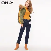 Только женские летние новые с низкой талией эластичные расклешенные укороченные джинсы | 118349653