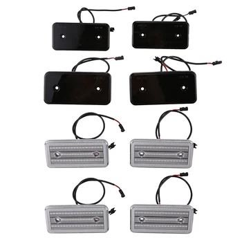 

4Pcs LED Side Marker Light Bumper Turn Signal Lamp for Mercedes-Benz W463 G-Class G500 G550 G55 G63 AMG 2002-2014