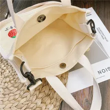 INS, стиль знаменитостей, сумка на плечо, Ulzzang, Холщовая Сумка, корейский стиль, для студентов, Harajuku, Холщовая Сумка, художественная и художественная, на плечо, Ba