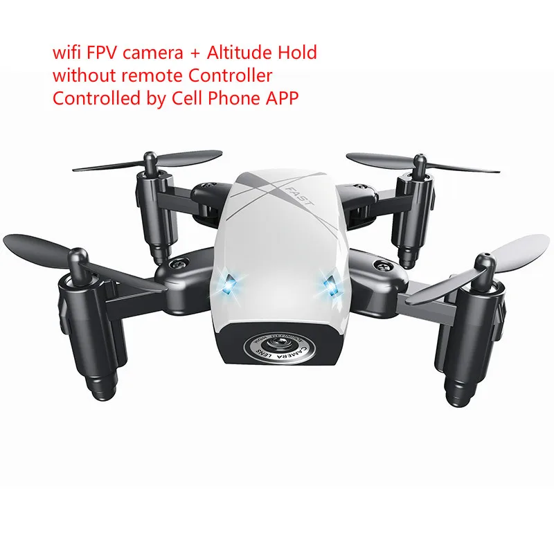 JD JY018 FPV Радио R/C портативный Квадрокоптер 720P камера WiFi складной карманный Дрон для селфи VS E58 пульт дистанционного управления Flycam вертолет - Цвет: white with camera