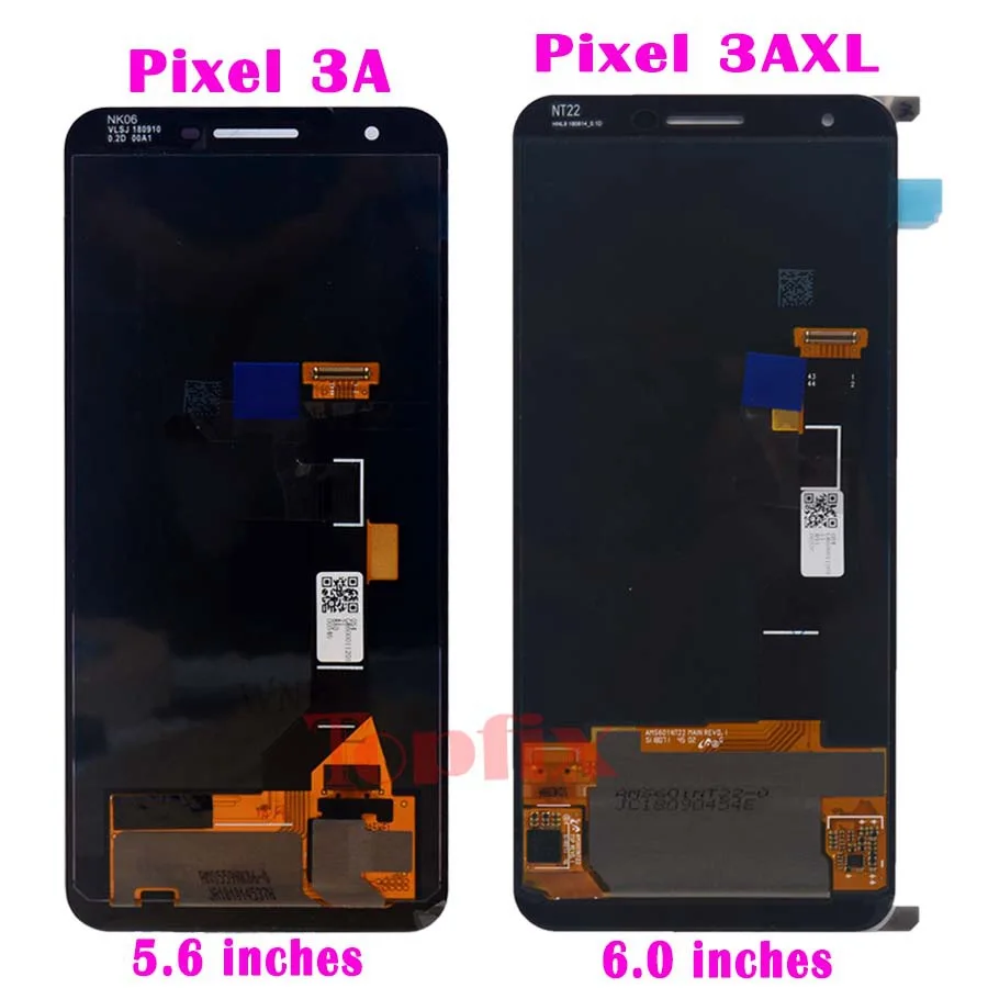 Для Google Pixel 3A XL ЖК-дисплей сенсорный экран оцифрованный сборка Замена для Google 3A XL Pixel G020F ЖК