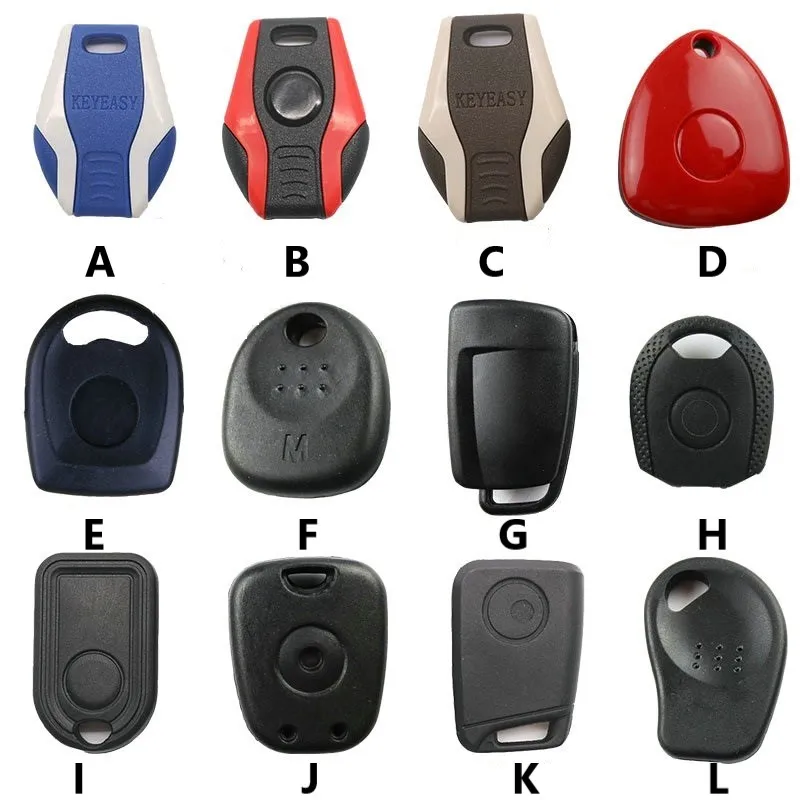 RIOOAK Car Key Case Cover Universal Solid Omnipotent Transponder chip  Key Shell  For Almost Car Models High quality No KD blade