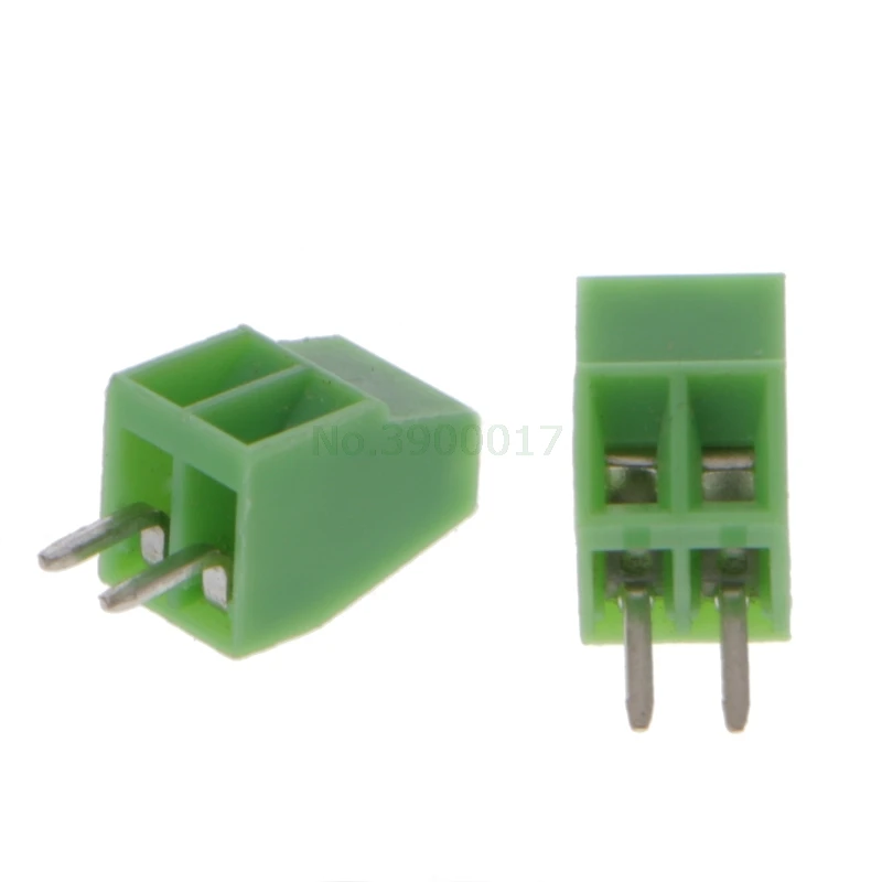 10 шт. 2Pin-10Pin винт PCB установленный клеммные блоки разъем 2,54 мм шаг