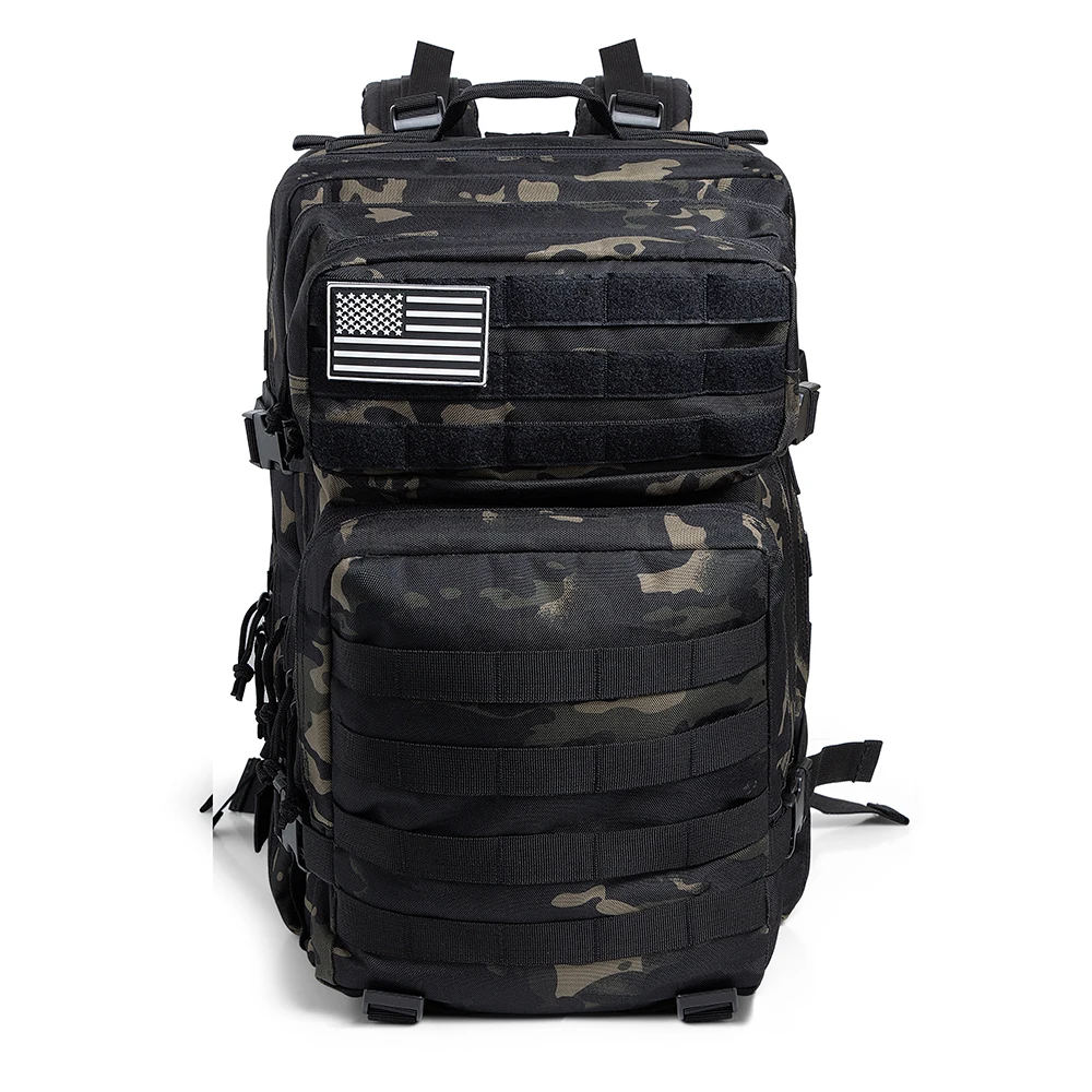  50L Camouflage Army Backpack Men Military Tactical Bags Assault Molle backpack Hunting Trekking Ruc