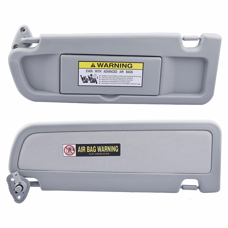 Light Gray NS модификация переднего левого водителя солнцезащитный козырек Солнцезащитный козырек противоослепляющий козырек внутренние части для 2006-2011 Honda Civic купе/седан - Цвет: Light Gray