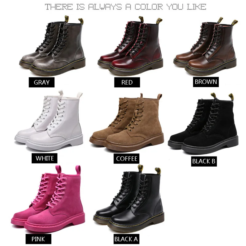 Размеры 35-42; ботинки на плоской платформе; женская обувь; сезон осень-зима; теплые модные ботинки из натуральной кожи на меху на шнуровке в военном стиле; Botas Feminina