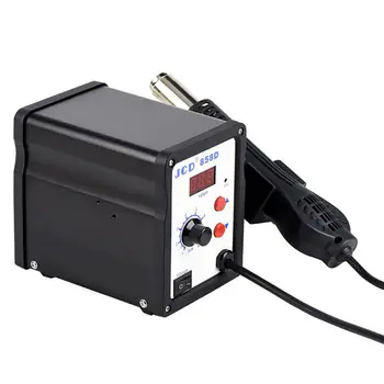 

858D Hot Air Gun Desoldering Soldering Rework Station SMD Solder Holder Repair