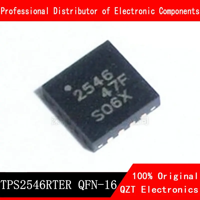 10pcs/lot TPS2546RTER TPS2546 2546 QFN-16 new original In Stock 10pcs lot cm502 502 qfn 32 new original in stock